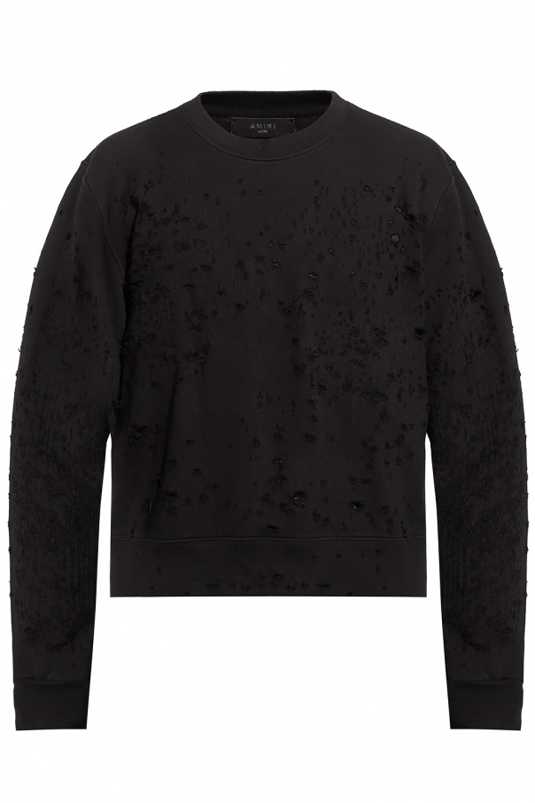 Amiri Sweatshirt with decorative holes